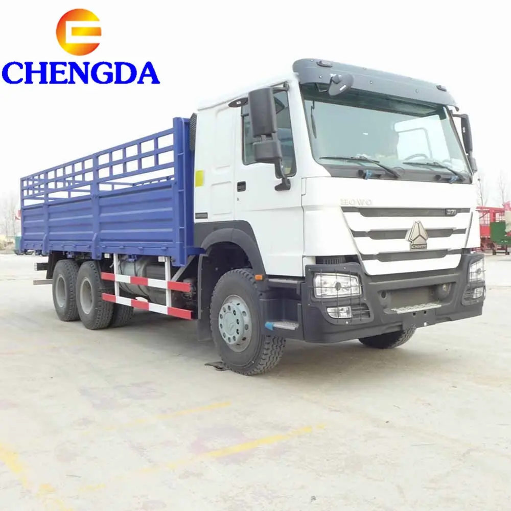 Precio de fábrica china Sinotruk 40ton 6x4 Estaca camión Caja Cerca Camión Carga HOWO Camión para la venta