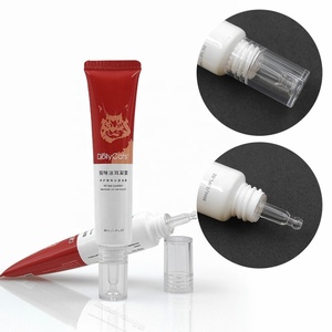 Luxury Cosmetic Container Skincare <b>Plastic</b> PE Pink Soft <b>Tubes</b> 10ml 15ml 25ml 30ml 35ml Eye Cream Dropper Applicator Serum <b>Tube</b> - Product Image 3