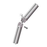 Joint de pivot en zinc 2056 20B supports de connexion en métal de qualité supérieure Joint de pivot pour joint d'angle d'angle de profil en aluminium industriel