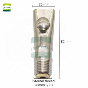 Équipement pour porcs en acier inoxydable, fontaines à boire pour porcs, robinets pour porcs, abreuvoir automatique pour volailles, tête d'abreuvement - Product Image 5