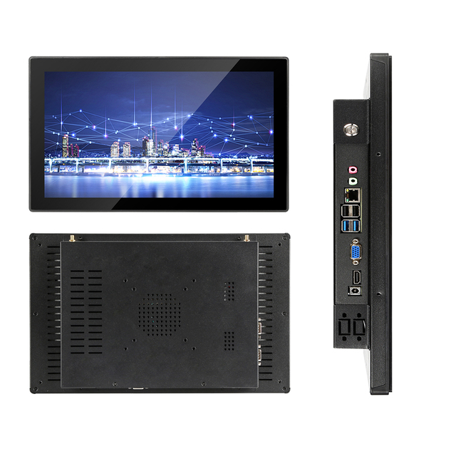 IP65 Waterproof Industrial Panel PC8" 10.4 "13.3" 15" 15.6" Industrial All in One PC J1900 I3 I5 I7 Touch Screen Industrial PC