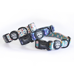 ปลอกคอและสายจูงสัตว์เลี้ยงทำจากวัสดุนีโอพรีนสุดหรู (เก่า) ปลอกหนังแท้ลายสีที่ปรับแต่งได้อย่างนุ่มนวล - Product Image 4