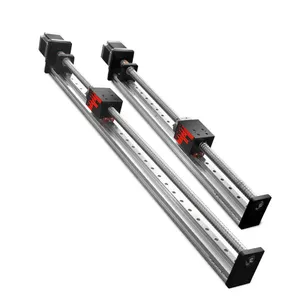 50mm to 1000mm stroke motorized linear rail guide positioning system