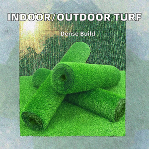 Thân thiện với môi trường mật độ cao 50mm cọc tổng hợp cỏ bền vật liệu Polypropylen mềm sân bóng đá sân cỏ không thấm nước trong nhà - Product Image 2