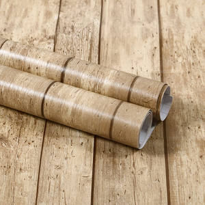 Rollo de Película Decorativa de PVC con Grano de Madera Moderno, No Autoadhesivo, para Puertas y Muebles con Prensado al Vacío para MDF - Product Image 2