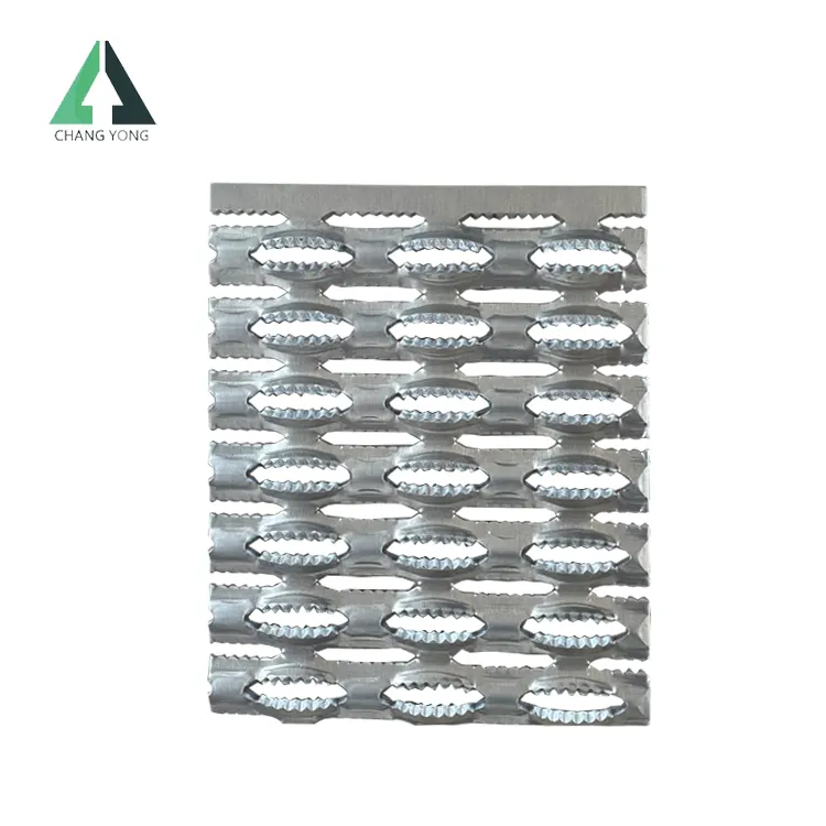 Multi-industry application punching perforated walkway grating Aluminum stainless steel grill bar perforated grating cover
