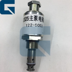 Vanne solénoïde de pompe hydraulique principale E325 E325CL 1225053 122-5053 - Product Image 1