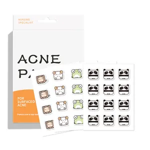 Adesivo Zit para tratamento de acne e espinhas, adesivo hidrocolóide translúcido para rosto e corpo