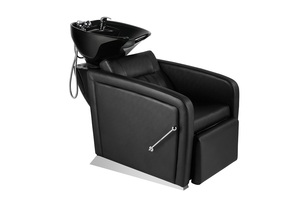 Silla de Barbero Negra de Estilo Moderno, Hidráulica, Profesional, Juego de Equipos de Belleza para Salón de Peluquería, Muebles de Luxmars - Product Image 3