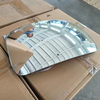 Aluminum Curved Glass Mirror for Vehicles Rearview Mirrors Glass Replacement Cutting Glass