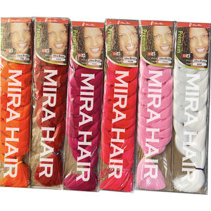 Mèches Tresses 82 pouces pré-étirées, <span class=keywords><strong>Cheveux</strong></span> synthétiques Jumbo pour tresses, Extensions africaines Ghana - Product Image 1