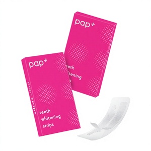 Tiras Blanqueadoras de Dientes de Material Pap Seguro para Esmalte Dental de Marca Privada - Sin Sensibilidad con Personalización para Uso Doméstico - Product Image 3