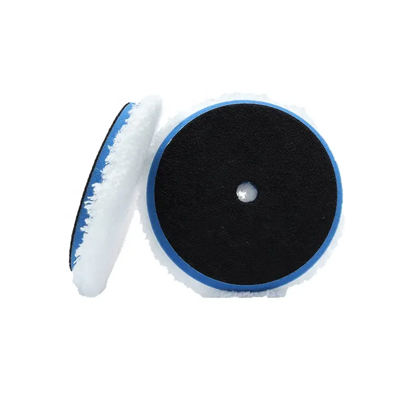 6.5Inch Microfiber Fast Finishing Polishing Pads Foam Buffing Compound Pads for Car Wax Collection Buffer Pad