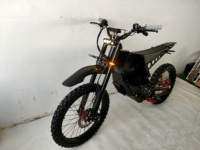 Motocyclettes chinoises à grande vitesse 130 km/h Moto électrique Adulte 72V75AH Moto