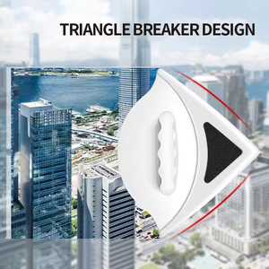 BETTERWAY Eco-Friendly PP <b>Glass</b> Cleaning Tool Portable Double-Sided Window <b>Wiper</b> for 15-24mm Thickness - Product Image 3