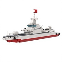 Modelo de Bloques de Construcción de Barco/Aeronave Personalizado, Vehículo de Transporte, Juego de Ladrillos DIY, Diseño Personalizado OEM ODM