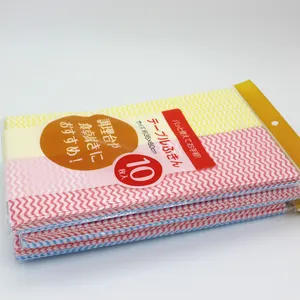 Daiso-Trapos de tela multiusos, tela no tejida absorbente, viscosa, muebles de cocina de Japón, duradera