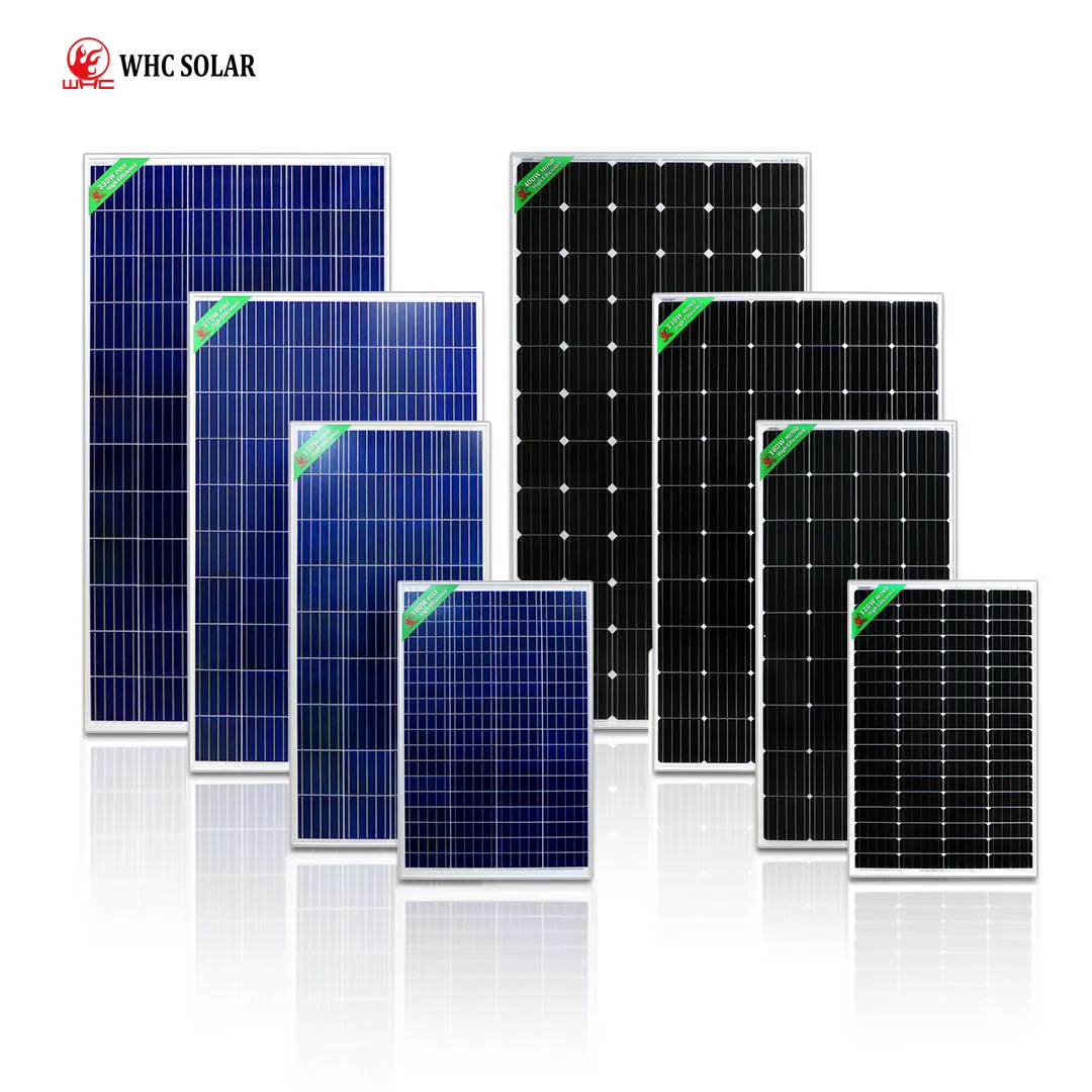 WHC SOLAIRE Photovoltaïque 150W 300W 400W 500W Mono Toit Panneau Solaire Monocristallin 330W 350 Watts Panneaux Solaires