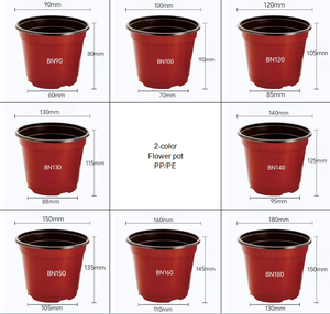 Pot de pépinière en <span class=keywords><strong>plastique</strong></span> PP de qualité supérieure, style agricole, pour l'extérieur, idéal pour les myrtilles, les fraises et les fleurs - Vente en gros - Product Image 2