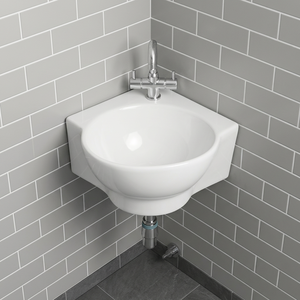 2023 Modern Design White Hanging Wall Hung Bathroom Sink CE Certified Sanitary Ceramic Face Hand Wash Art Basin Made of Stone - Product Image 2