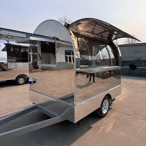 Camión de Comida con Cocina Completa, Carrito de Café de Acero Inoxidable, Remolque de Comida - Product Image 4