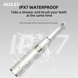 Brosse à dents électrique rechargeable intelligente, portable, multifonction, à tête ronde, oscillante, rotative - Product Image 4