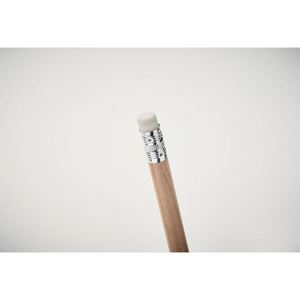 Gomme à effacer écologique promotionnelle avec graines intégrées, logo personnalisé imprimé en sérigraphie, écologique et plantable, noir/bleu - Product Image 4