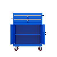 Chariot à outils en acier Homniture sur roues |   Armoire de rangement robuste verrouillable avec une capacité de 200 kg pour une utilisation en usine