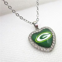 Colliers, accessoires de mode, bijoux fantaisie, colliers en strass, football, 32 équipes