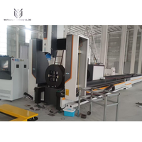Machine de découpe laser CNC 5 axes à bon prix 3000W-12000W Weihong refroidie par eau pour acier profilé et acier angulaire