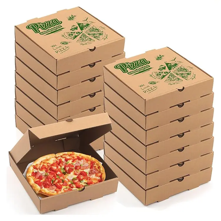OEM ODM all'ingrosso di alta qualità per uso alimentare vendita diretta scatola di prezzo ragionevole per Pizza
