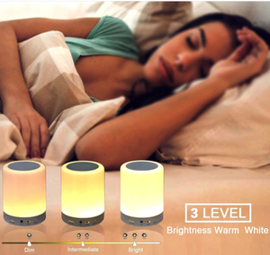 Lámpara Inteligente <span class=keywords><strong>con</strong></span> Sensor Táctil, Anillo de Fiesta Táctil <span class=keywords><strong>con</strong></span> Ambiente Disco, Altavoz Inalámbrico Portátil <span class=keywords><strong>con</strong></span> Luz Ambiental LED - Product Image 5