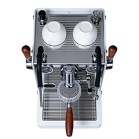 Machine à expresso semi-automatique de qualité commerciale VOKA VK-7123A, 2L, acier inoxydable, double chaudière, tête de brassage E61