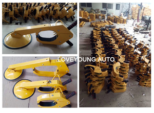 <span class=keywords><strong>Antivol</strong></span> <span class=keywords><strong>de</strong></span> roue réglable en acier jaune pour SUV - Product Image 3