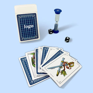 Juego <span class=keywords><strong>de</strong></span> Cartas <span class=keywords><strong>de</strong></span> Póker Españolas Personalizadas al por Mayor con Logotipo Impreso y Caja <span class=keywords><strong>de</strong></span> Almacenamiento - Product Image 3