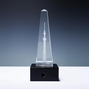 ישיר במפעל מותאם אישית k9 קריסטל <span class=keywords><strong>3</strong></span> מגולף בתוך בסיס לד מגולף בתוך גביע קריסטל - Product Image 1