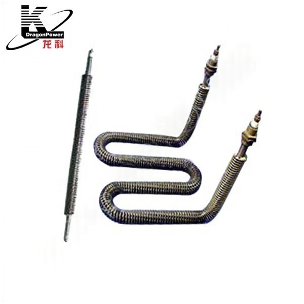 High Temperature SUS304 Customized Air Finned Heaters Tubular Heating Elements for Oven and Drying Systems