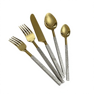 Juego de cubiertos de acero inoxidable, cuchillo, tenedor y cucharas, diseño moderno, tamaño personalizado, juego de cubiertos para los más vendidos. - Product Image 1