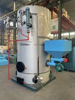 Generator Uap Batubara Pelet Biomassa Vertikal Efisiensi Tinggi Boiler Uap Industri untuk Pengeringan Pengolahan Kayu