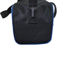 Sac de voyage en polyester unisexe fourre-tout de sport avec fermeture à glissière, logo personnalisé, motif lettre, pour la salle de sport, le week-end