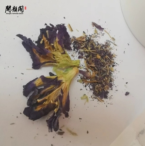 KAIYANGE té de hierbas orgánico de etiqueta privada personalizado, té de mariposa azul seco puro, Terna clítoris, Té triangular piramidal, OEM - Product Image 4