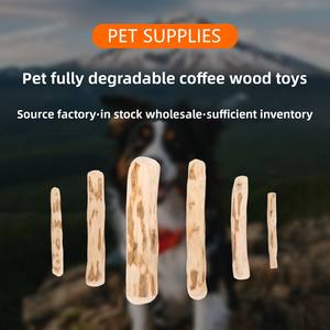 Прямая Продажа с завода, натуральные жевательные игрушки для собак, экологически чистые полностью разлагаемые палочки для прорезывания зубов, органические жевательные палочки для собак - Product Image 3
