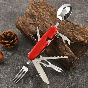 ชุดอุปกรณ์รับประทานอาหารอเนกประสงค์สำหรับกิจกรรมกลางแจ้ง ชุดชีส ไวน์ มีดอเนกประสงค์ และชุดช้อนส้อม - Product Image 4