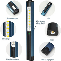 Lampe torche à LED Lampe torche à batterie Smd Lampe de poche lumineuse pour le camping en plein air