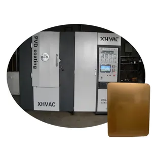 XHVAC Pvd Coloured Rainbow Color Titanium Vacuum Coating Machine Price Equipment For Sheet And Pen Barrel