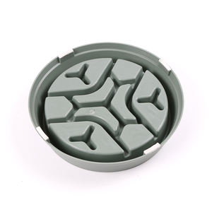 Mangkuk makanan lambat bentuk kepingan salju hewan peliharaan eksplosif untuk anjing antilicin dan tidak jatuh awet pengumpan lambat - Product Image 4