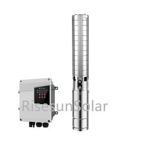 ปั๊มน้ำบาดาลพลังงานแสงอาทิตย์ DC แบบจุ่มใต้น้ำ แรงดันสูง 2500W สแตนเลส 304 รุ่น RS4SC5.2-275 - Product Image 4