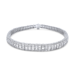 Luxury Diamond Cuban <b>Bracelet</b> 14mm 9 Inch Full Yellow Gold Iced Out Wedding Jewelry Lab Grown Gold Plated Certified - Product Image 4