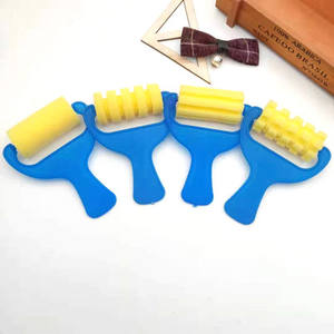 60 Pieces of High Density Foam Sponge Brush Kids Painting <b>Paint</b> Oil Painting Tool <b>Set</b> - Product Image 5