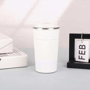 Vaso Térmico de Alta Calidad, Libre de BPA, de 12 oz, con Asa para Niños, a Prueba de Fugas, Aislado, de Acero Inoxidable 18/8, Color Rosa, con Tapa, Mantiene las Bebidas Frías y Calientes, Regalos - Product Image 1